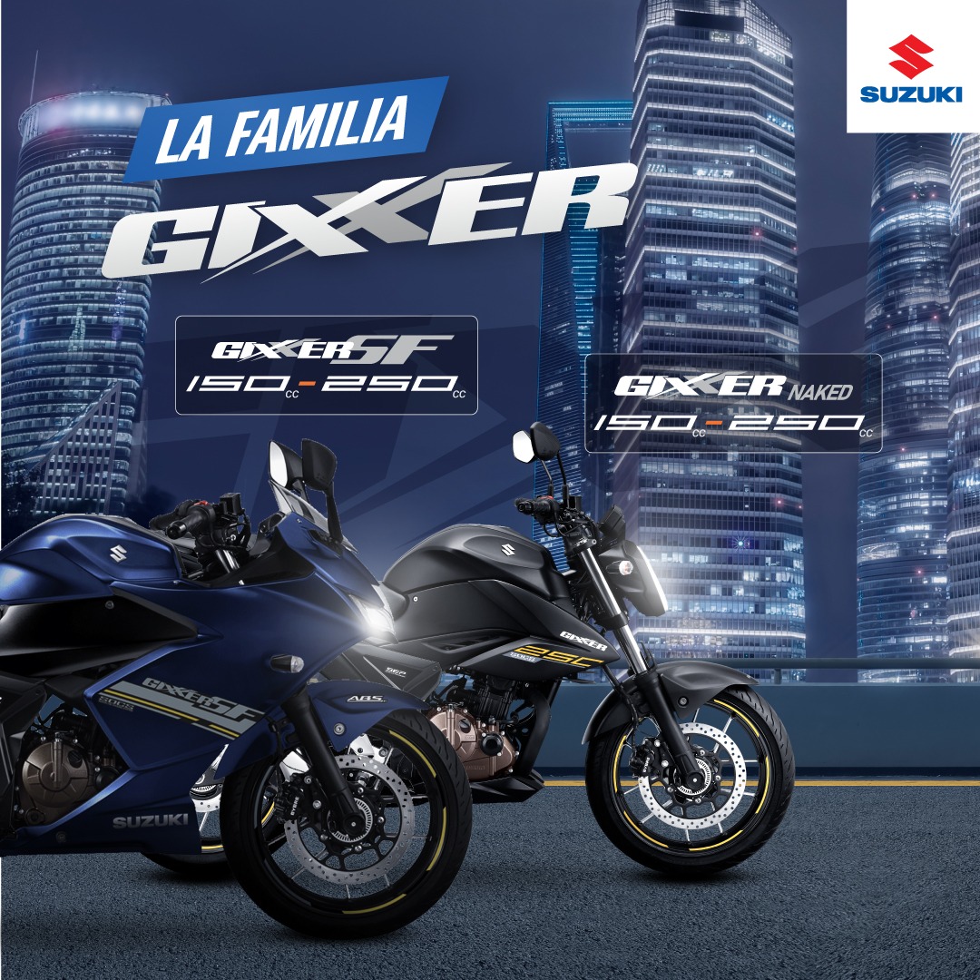 Las Gixxer de Suzuki: rendimiento y estilo en cada kilómetro